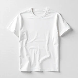 חולצת טריקו לבנה, שרוולים קצרים